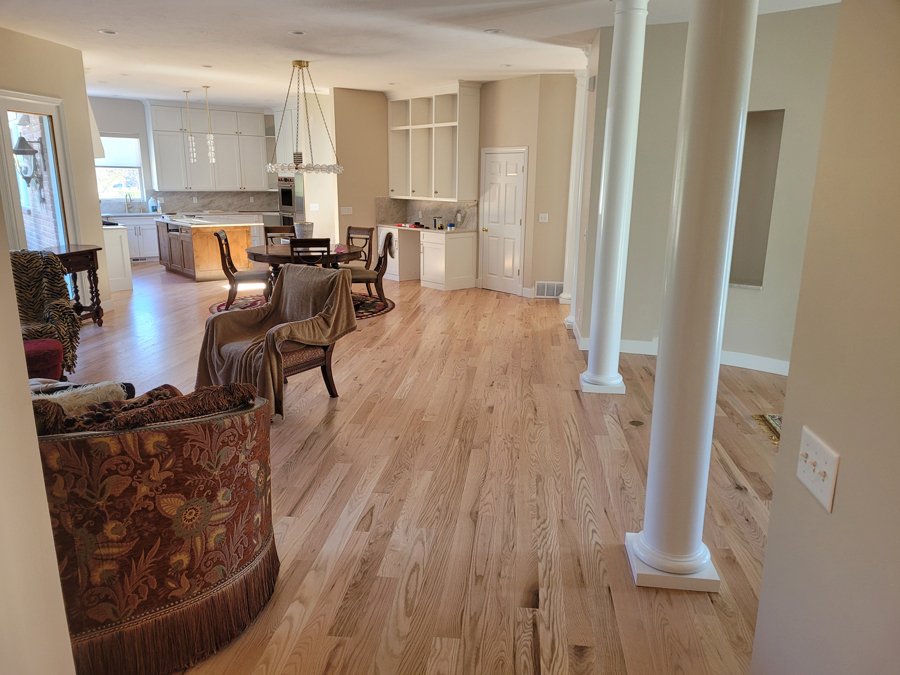 Levish Living Room FLOORING - Wharton Hardwood Floors