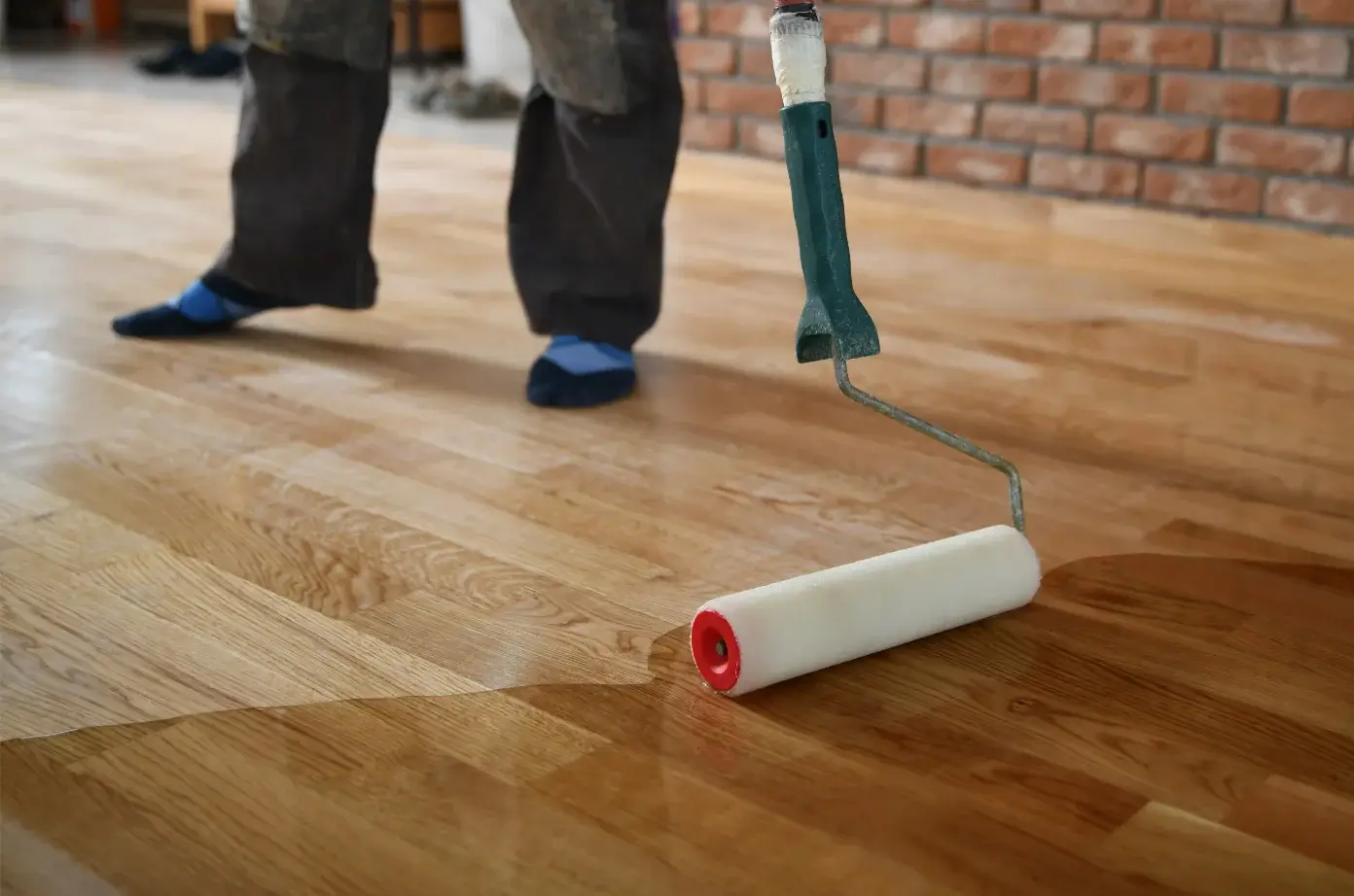 Polishing, Waxing of Hardwood floors - Wharton Hardwood Floors